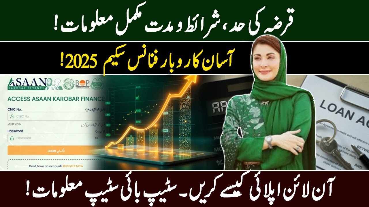 CM Punjab Asaan Karobar Scheme 2025 || July Update on Loans and Application